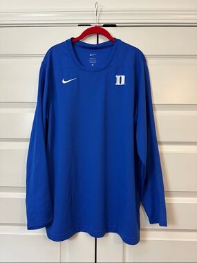 Duke Nike Blue Dri-FIT Longsleeve